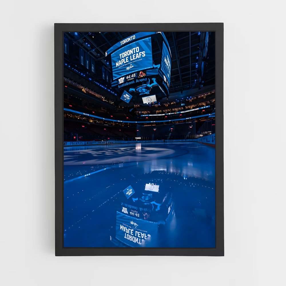 Poster L'Arène des Islanders – affiche Hockey sur glace (vue 2)